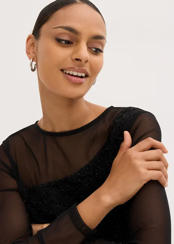 Robe de soirée à dentelle, bonprix