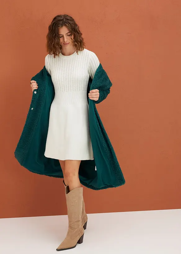 Robe en maille, bonprix