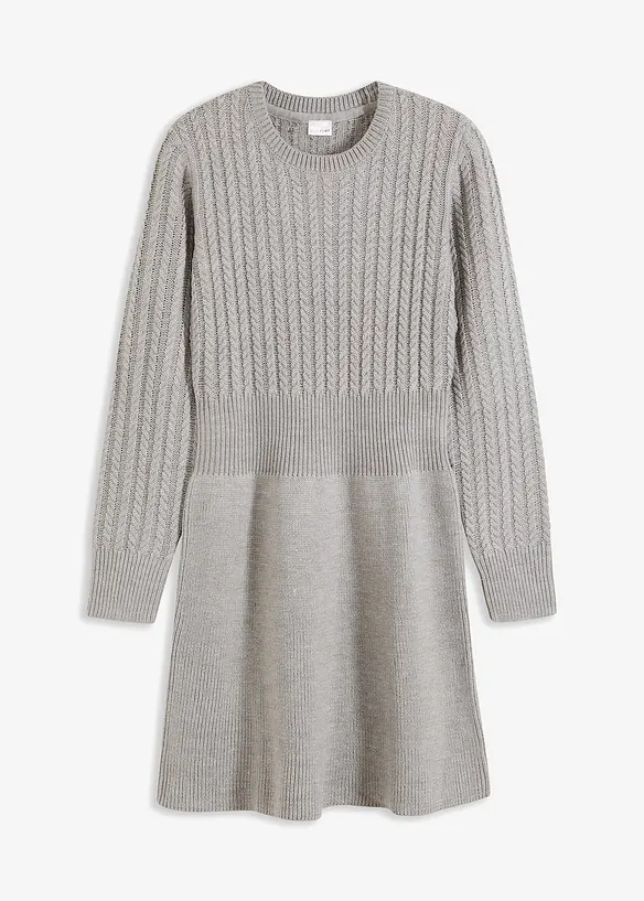 Robe en maille, bonprix