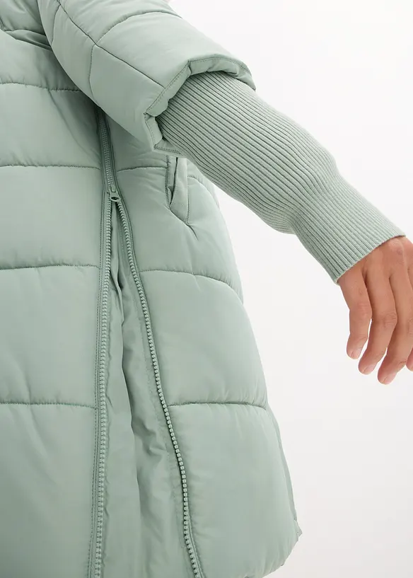 3-in-1 warmer Umstandsmantel mit Trageeinsatz, bonprix
