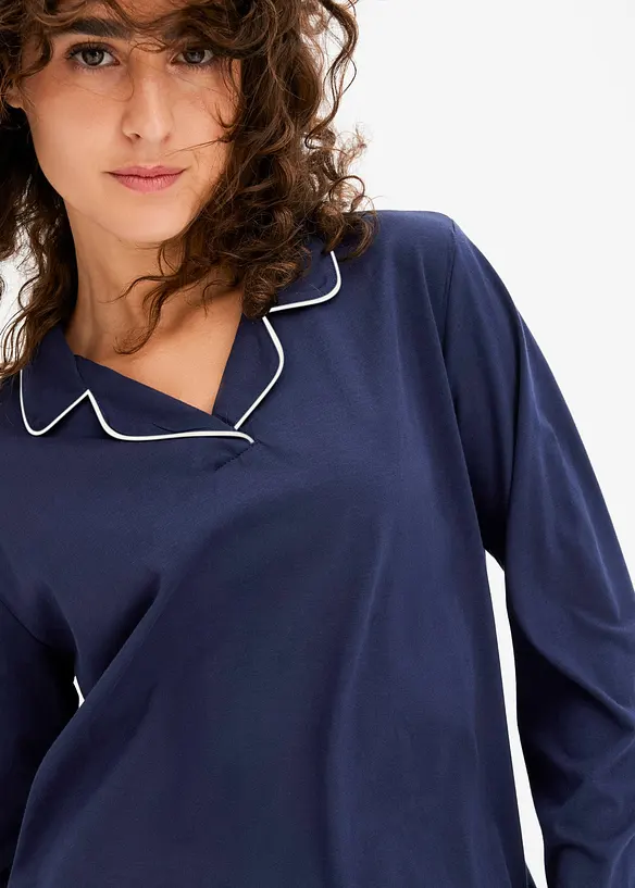 Pyjama aus reiner Baumwolle, bonprix