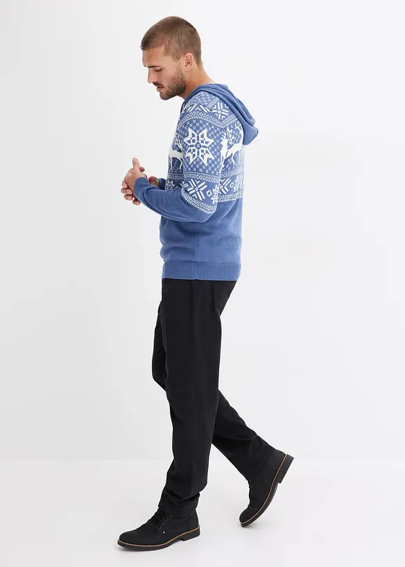 Pantalon en twill, Regular Fit, Straight, bonprix