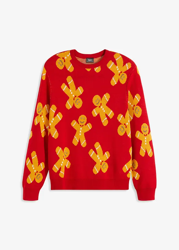 Weihnachtspullover mit Baumwolle, bonprix