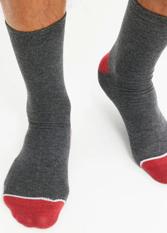 Socken mit Bio-Baumwolle (5er Pack), bonprix