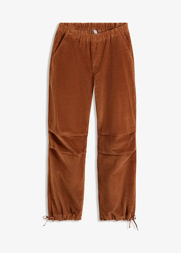 Pantalon en velours côtelé élastique, bonprix