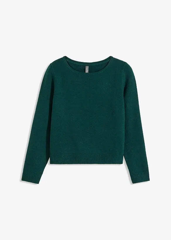 Strickpullover mit U-Boot-Ausschnitt, bonprix