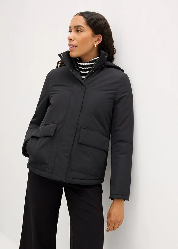 Winterjacke mit aufgesetzen Taschen, bonprix