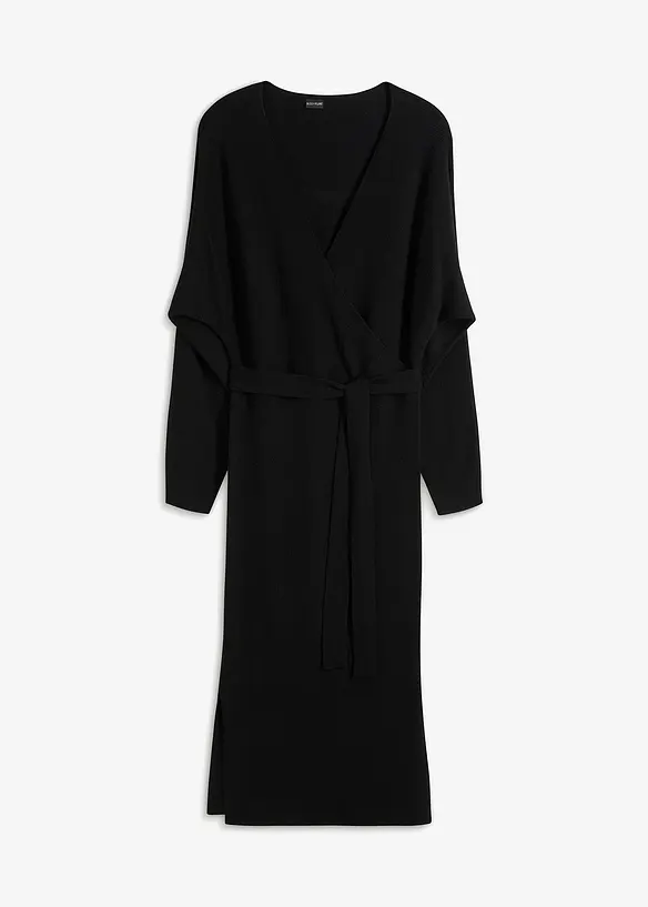 Robe fluide en maille de viscose mélangée, bonprix