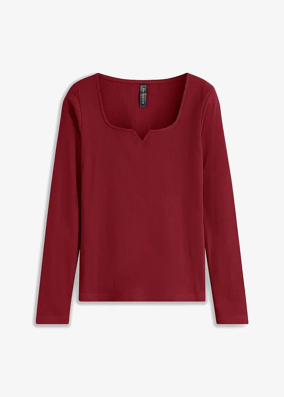 Rippshirt aus reiner Bio-Baumwolle, bonprix