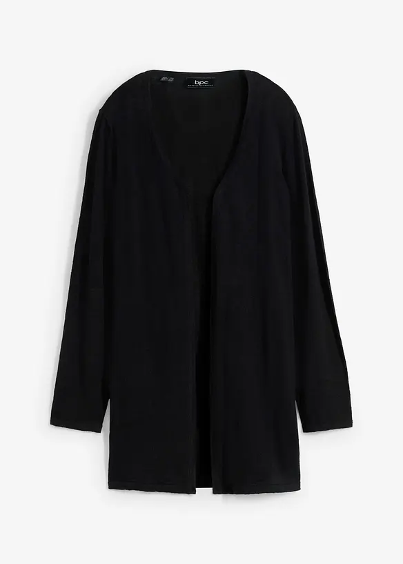 Strickjacke aus reiner Baumwoll-Slub Qualität, bonprix