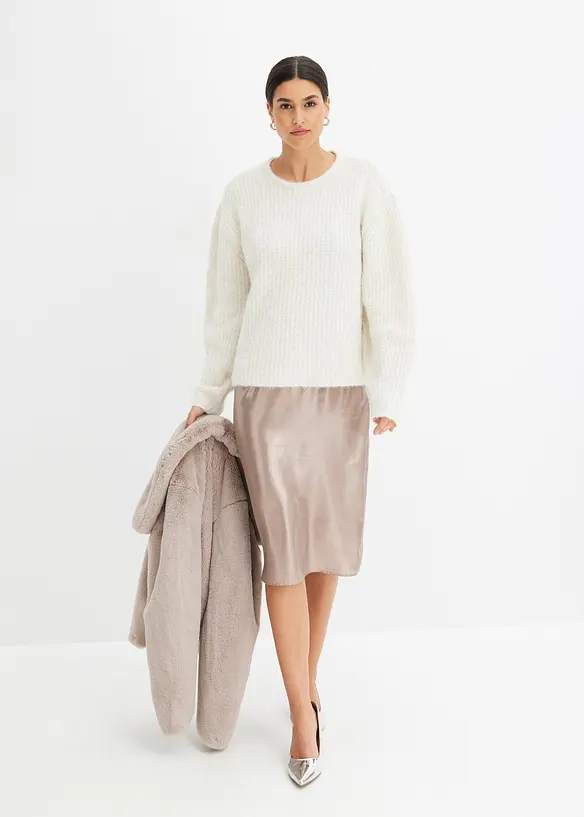 Grobstrick-Pullover, bonprix