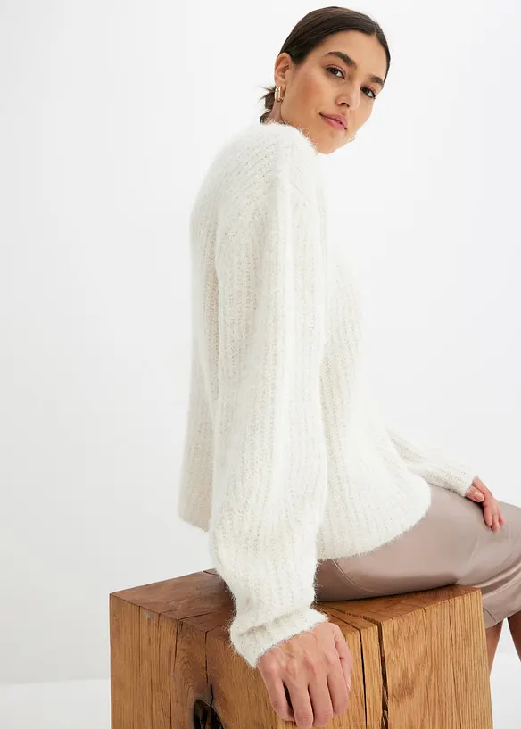 Grobstrick-Pullover, bonprix