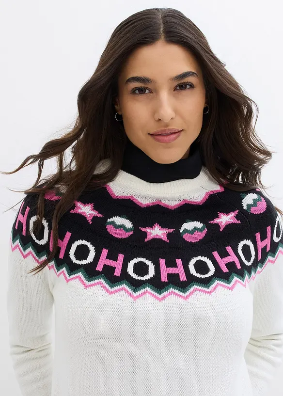 Pull de Noël, bonprix