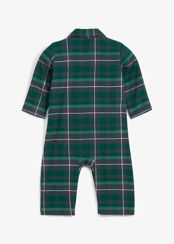 Flanell-Overall aus reiner Baumwolle, bonprix