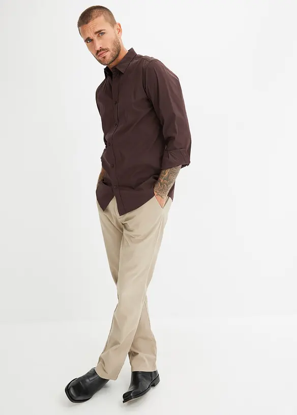 Chemise habillée extensible, Slim, bonprix