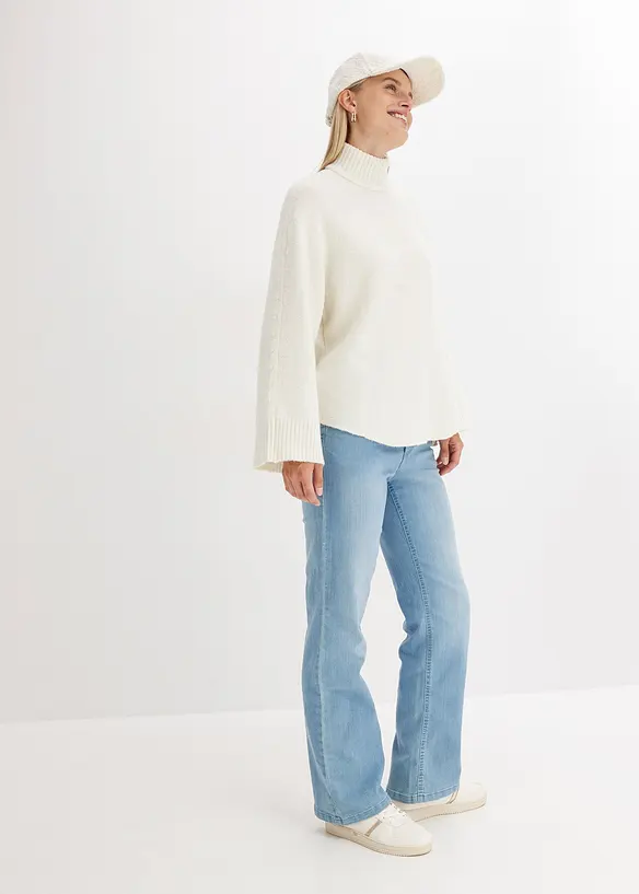 Pullover mit Stehkragen, bonprix