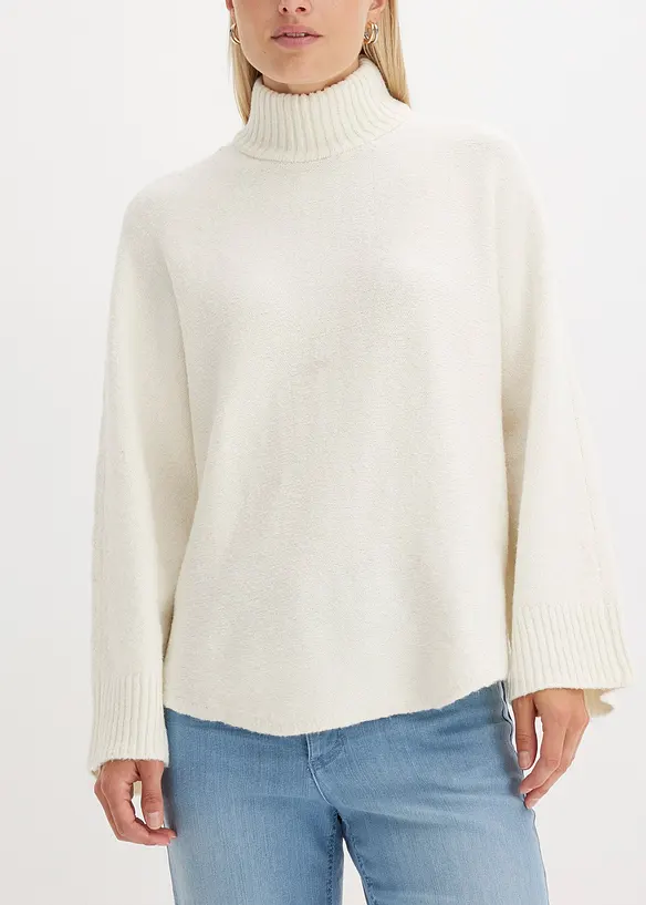 Pullover mit Stehkragen, bonprix