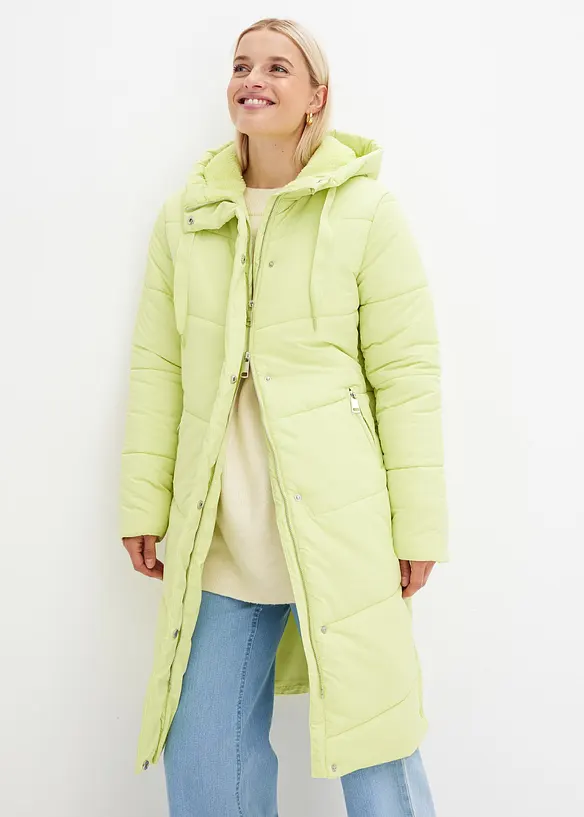 Doudoune avec capuche doublée sherpa, bonprix
