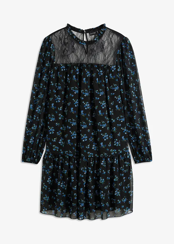 Robe en crêpe, bonprix