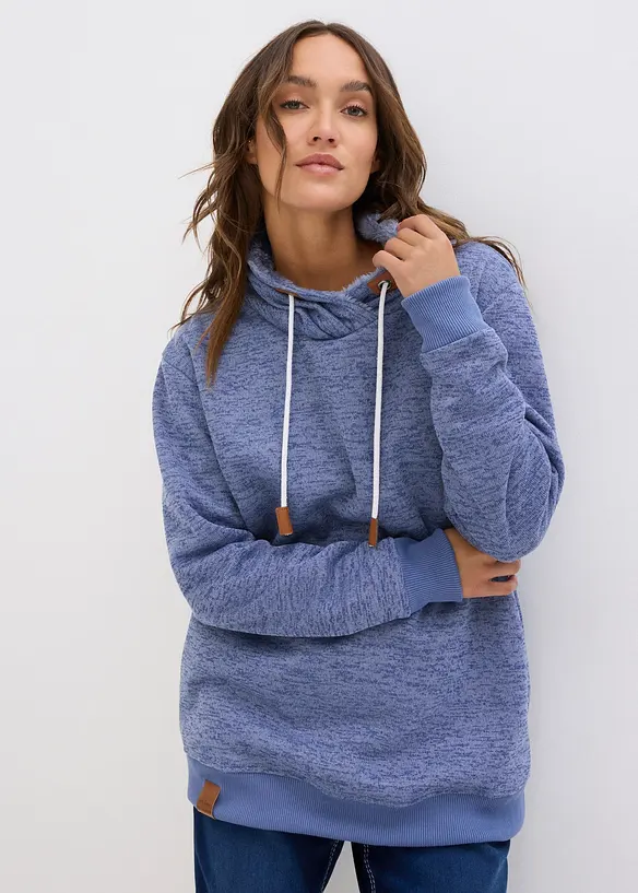 Sweat-shirt long, bonprix