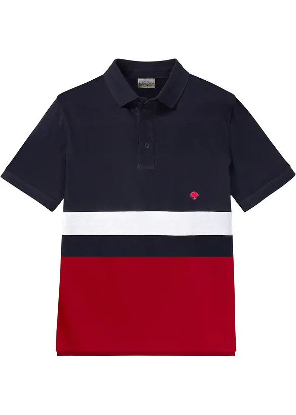 Polo en maille piquée 100% coton, bonprix