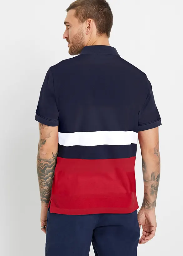 Polo en maille piquée 100% coton, bonprix