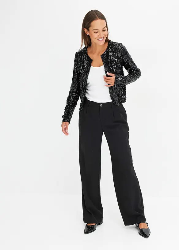 Gilet à sequins, bonprix