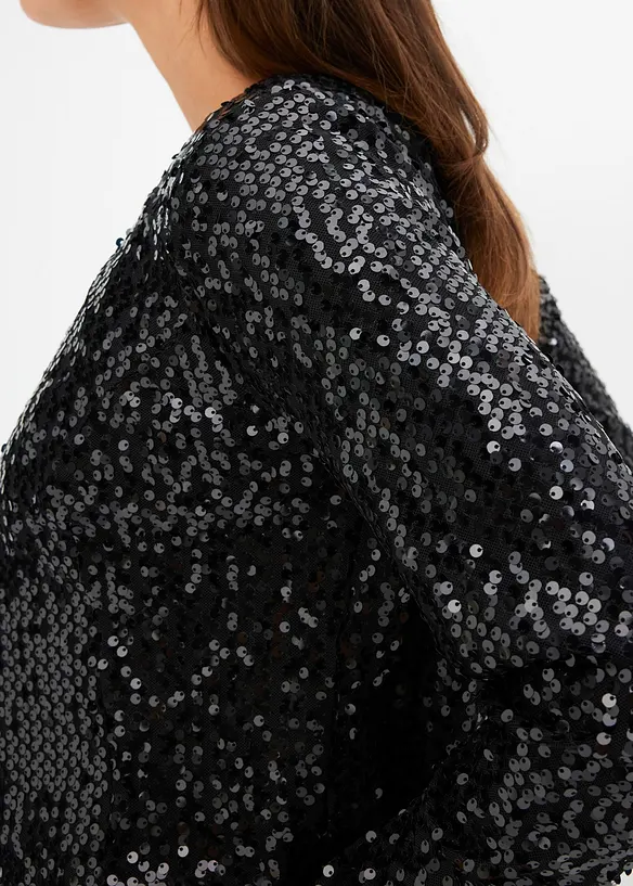Gilet à sequins, bonprix