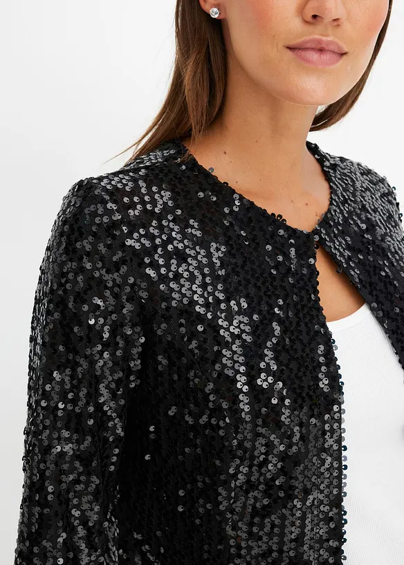 Gilet à sequins, bonprix