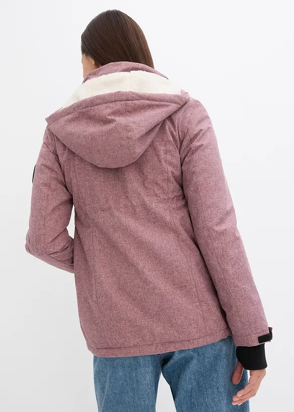 Kuschelige 3-in-1 Umstandsjacke und Tragejacke, bonprix