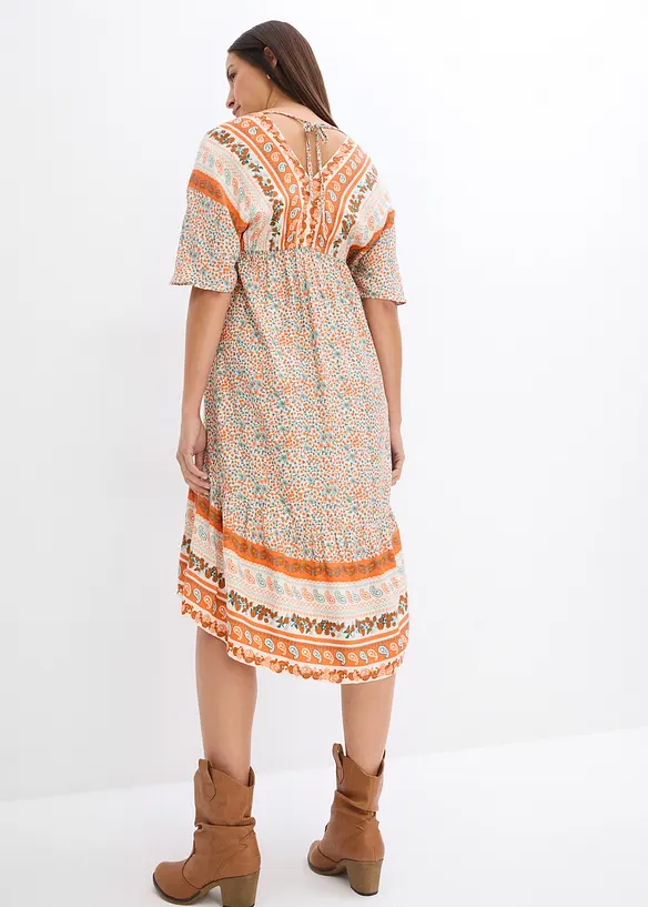 Robe de grossesse et d’allaitement en viscose tissée, bonprix