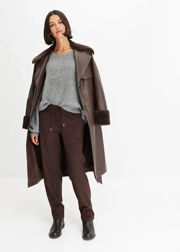 Pull avec effet brillant, bonprix