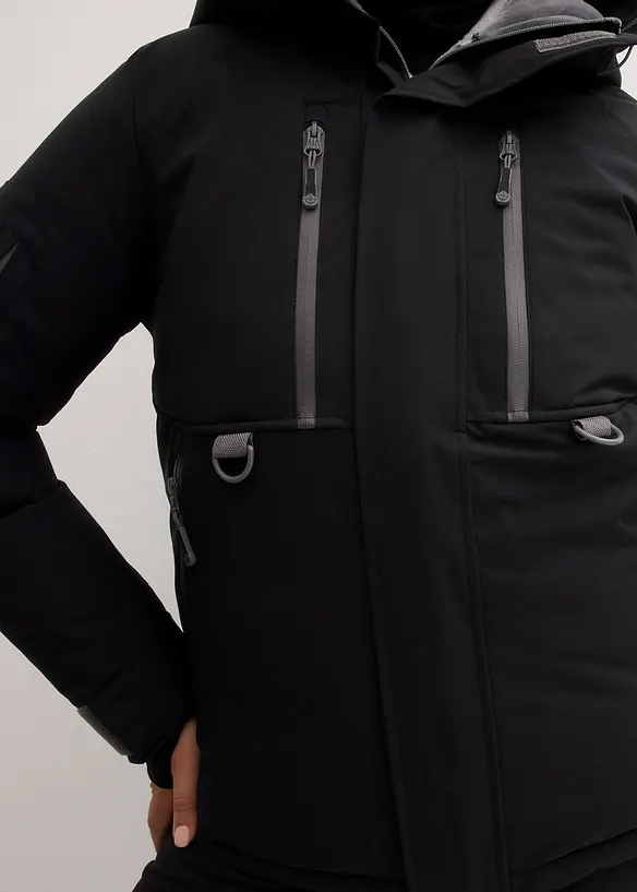 wasserdichte Ski-Jacke mit Schneefang, bonprix