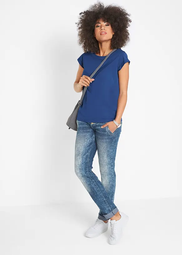 T-Shirt aus reiner Baumwolle, bonprix