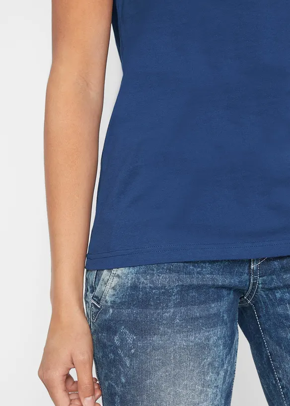 T-Shirt aus reiner Baumwolle, bonprix