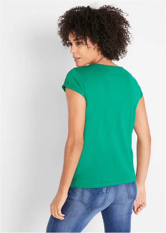 T-Shirt aus reiner Baumwolle, bonprix