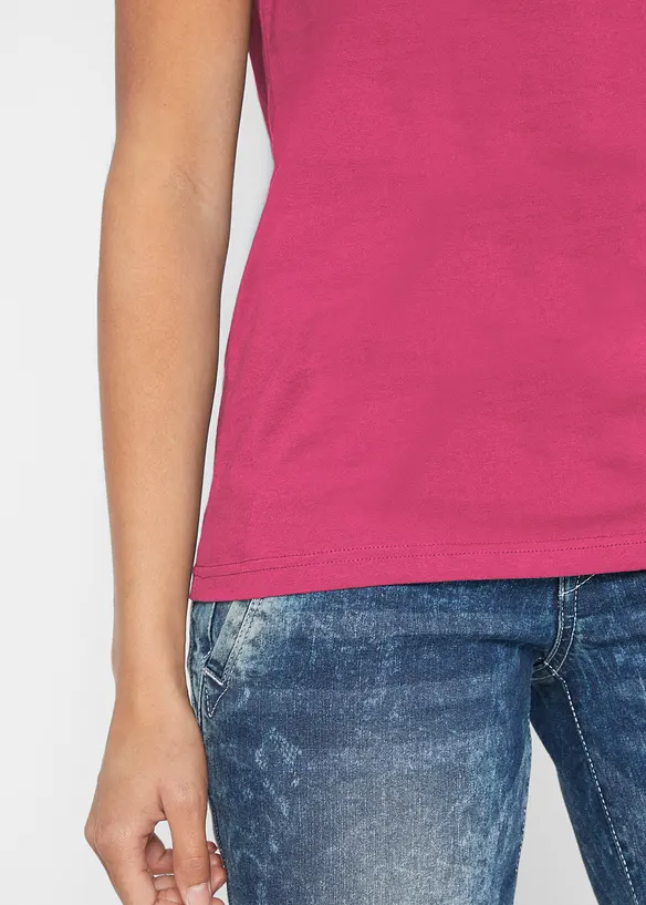 T-Shirt aus reiner Baumwolle, bonprix