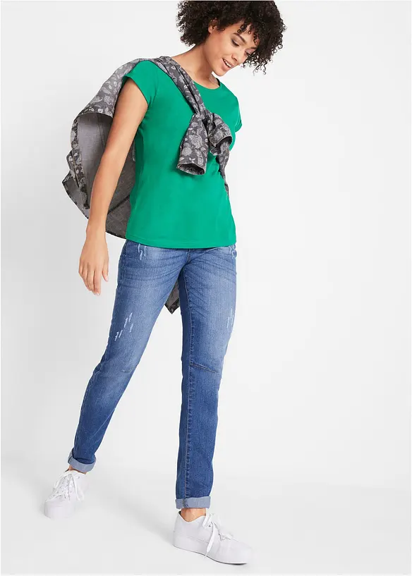 T-Shirt aus reiner Baumwolle, bonprix