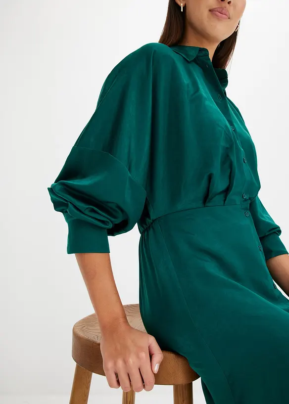 Mini-robe en satin, bonprix