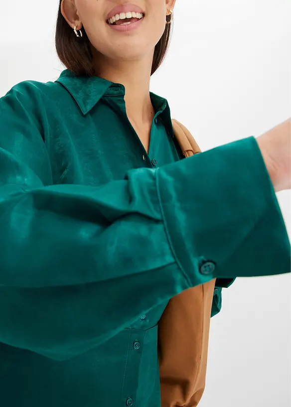 Mini-robe en satin, bonprix