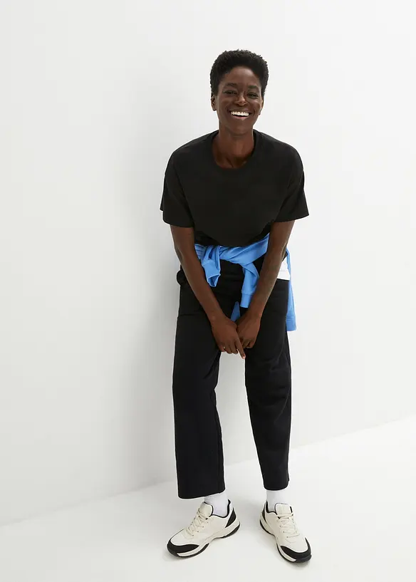 Oversize-Shirt aus reiner schwerer Bio-Baumwolle, bonprix