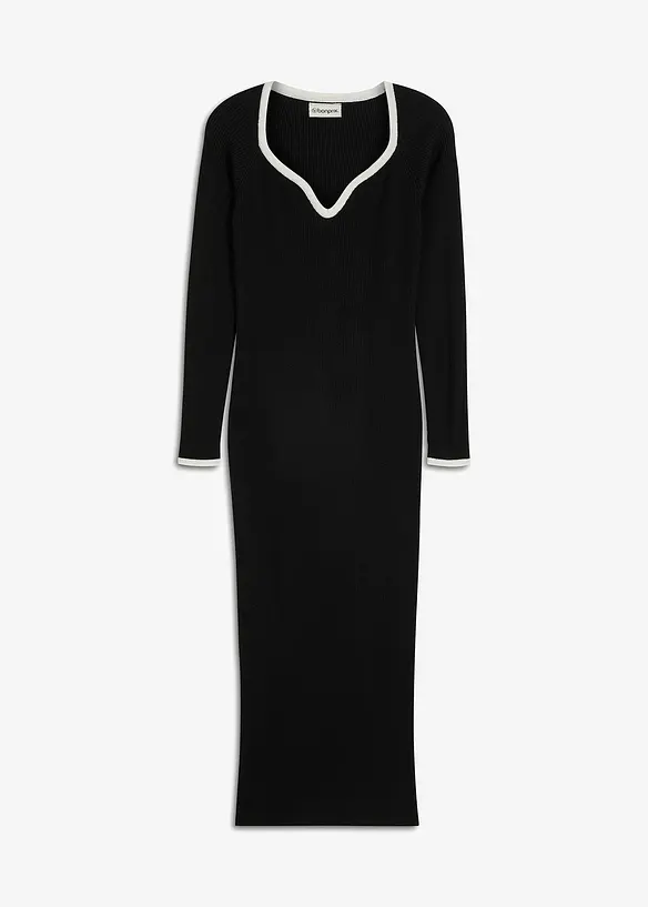 Figurbetontes Strickkleid, bonprix