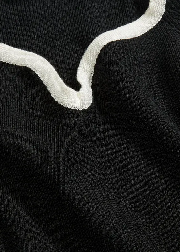 Figurbetontes Strickkleid, bonprix