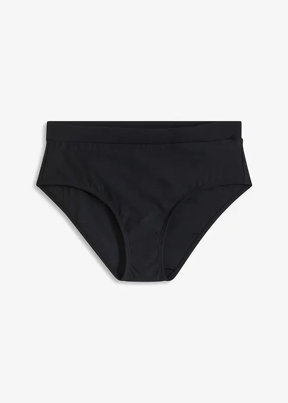 Bas de bikini sculptant taille haute, maintien léger, bonprix