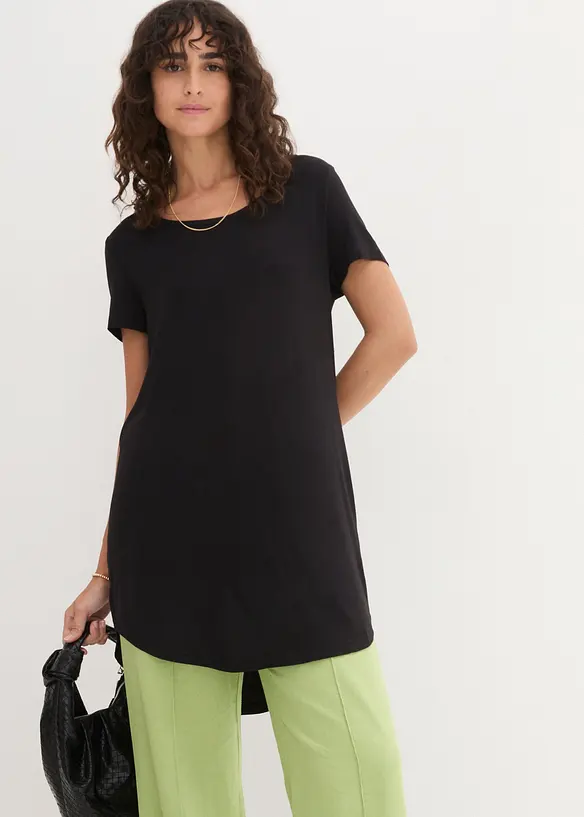 Longshirt aus softer Viskose, bonprix