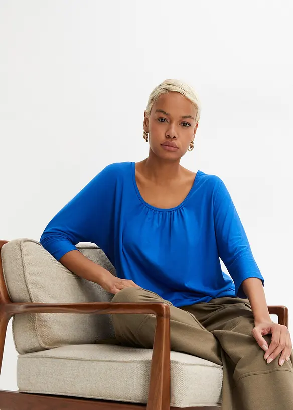 Oversize-Shirt aus Viskose-Mix, bonprix