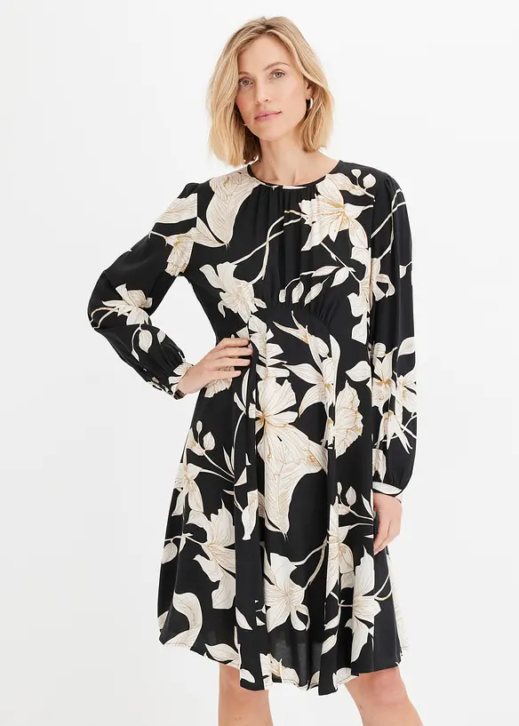 Robe fluide en viscose, bonprix