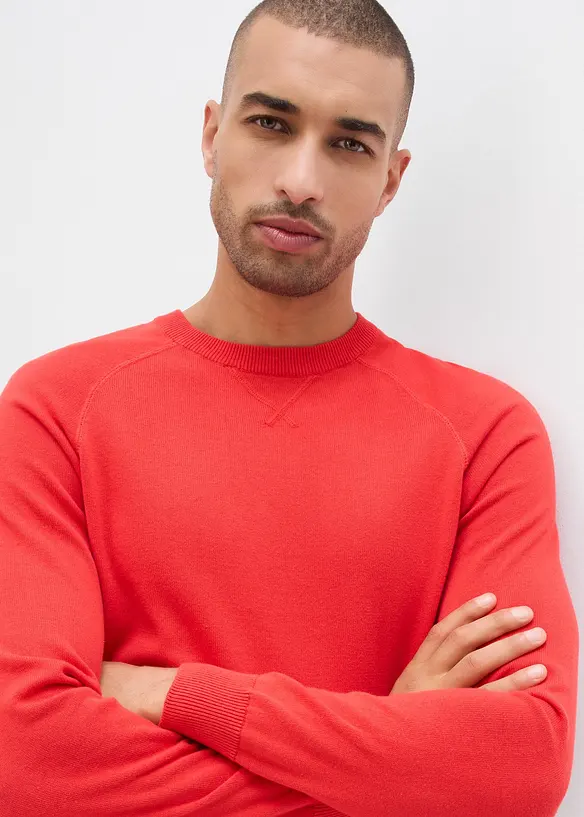 Feinstrickpullover (2er Pack) aus reiner Baumwolle, bonprix