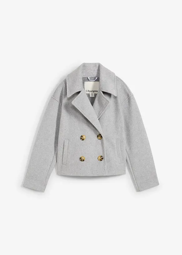 Kurze Jacke in Wolloptik, bonprix