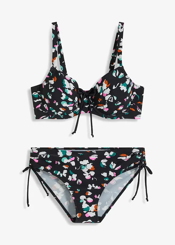 Bikini minimiseur (ens. 2 pces) avec nouettes, bonprix